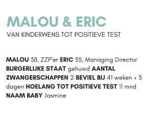 Het verhaal van - Malou & Eric